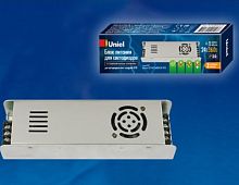 Блок питания для светодиодной ленты Uniel 24В UET-VAS-360B20 15А 360Вт IP20 200х110х50мм картинка 